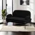 Atelier del Sofa Dvosed Aster, 140 x 80 x 53 cm, Crni