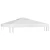 Den Streha za paviljon 2-delna 310 g/m2 3x3 m bela