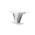 Venture Design Jedilna miza Disa 120x80 cm bela
