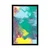 Plakat abstrakcija v pastelnih barvah - 60x90 black