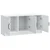 TV ormar Bijela 99 x 34,5 x 47 cm Konstruirano drvo
