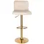 EH Žametni barski stol Arako Gold Beige
