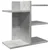 Organizator za stol boja betona 42x21,5x42 cm konstruirano drvo