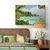Slika čudovita plaža na otoku La Digue - 150x100