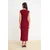 Trendyol Milla Ženska haljina Twoss25El00699, Bordo