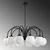 Opviq Luster Sferis-13940, Crni