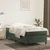 Vidaxl Box spring posteljni okvir temno zelen 90x190 cm žamet