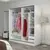 Hanah Home Garderober Kale-3158, 180x190x52 cm, Braon