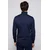 TUDORS Muška rolka Terry, Slim fit, Teget