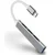 USB HUB Stars Solutions 4 porta USB-C na USB 3.1 sivi