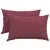 Jastučići za sofu 2 pcs Vinska crvena 60 x 40 cm tkanina