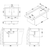 Alveus sudopera Line 90 fi 90 mat    790 x 500 x 160 mm