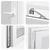 Prozor za podrum RISOR 60 x 80 cm PVC i staklo Bijela