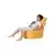 Atelier del Sofa Lazy bag Žuti