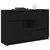 Kreveta Crna 100 x 30 x 65,6 Konstruirano drvo