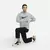 Nike DRI-FIT PULLOVER TRAINING HOODIE, muški duks za fitnes, siva CZ2425