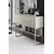 Hanah Home Komoda Luxe 120x80x30cm Bež-Srebrna