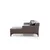 ATELIER DEL SOFA Ugaona garnitura Petra R Corner Light Grey