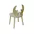 Hanah Home Dečija stolica Deer, 30x25x30 cm, Braon
