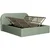 Tapacirani Krevet Bilbao Storage 160/200 cm , svetlozelena