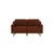 ATELIER DEL SOFA 2-Seat Sofa Robin 2 Tile Red Walnut