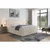 Livetastic BOXSPRING POSTELJA 180 cm  x 200 cm , kovina, umetna masa, tekstil, karton, leseni material bela
