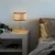 Opviq Stona lampa Diamond-S-712, 25x25x43 cm, IP20, Zlatno-smeđe boje