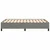 Vidaxl Posteljni okvir brez vzmetnice temno siva 120x190 cm blago