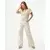 Mexx Ženska bluza MF007702261W, Kratki rukav, Bež