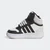 Adidas Patike za dečake Hoops Mid 3.0 ac i, Belo-crne