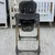 KikkaBoo Hranilica Olive wood dekor Dark Grey (KKB12180)