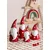 Aberto Design Dekorativni predmet SUS0153, 8x8x11 cm, Crveno-beli