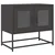 TV ormarić crni 68x39x60,5 cm hladno valjani čelik