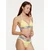 VIVID Bikini hlačke Mix&Match limona/črna/bela