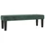 Vidaxl Box spring postelja z vzmetnico temno zelen 140x190 cm žamet
