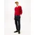 TOMMY HILFIGER Pulover ESSENTIAL rdeča
