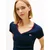 Tommy Jeans Majica temno modra/rdeča/bela