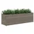 Vrtne sadilice s 3 posude 2 kom siva 105x30x32 cm od poliratana