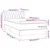 Vidaxl Box spring postelja z vzmetnico temno rjava 100x200 cm blago