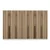 Hanah Home Ormar Noah-8282, 315x210x35 cm, Boje hrasta