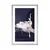 Plakat s paspartujem strasten ples baletke - 20x30 white
