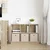 Kreveta s ladicama Sonoma hrast 88,5 x 27,5 x 63,5 cm