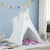 Teepee šator Bijelo 120 x 120 x 150 cm Tkanina i plastika