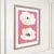 Tiskana slika z okvirjem 30x40 cm Peony Bloom – Styler