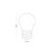 LED sijalica CLEAR G45 E27/4,5W/230V 2200K