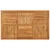 vidaXL Vrtna miza 150x90x75 cm trden akacijev les