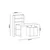 Hanah home Radni sto 146,3x73,8x60?cm Orah