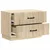 Noćni ormar Hrast sonoma 62 x 34,5 x 44,5 cm Konstruirano drvo