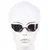 Mad wave razor mirror white/green