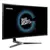 Samsung C27HG70 27" - LED, Curved, HDR, VA panel, 144 Hz, WQHD, height adjustment, 2x